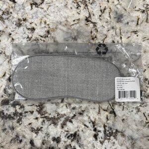 Jenni Kayne Alpaca Eye Mask in Light Grey
